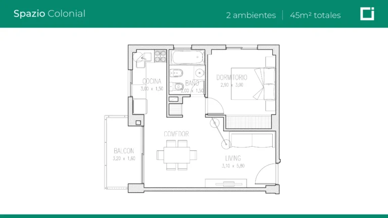 COLONIAL-2AMB-45M